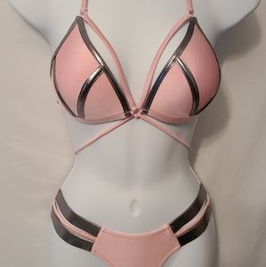 Sexy Bandeau Brazil Two-Piece Beach Bikini Set